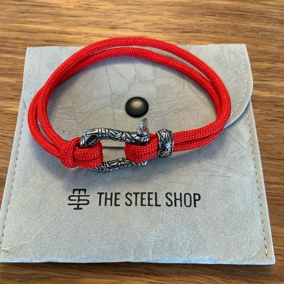 Ship Rope U Clasp Bracelet - Picture 2 of 4
